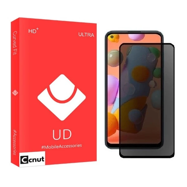 محافظ صفحه نمایش حریم شخصی کوکونات مدل PRV مناسب برای گوشی موبایل سامسونگ Galaxy A10
