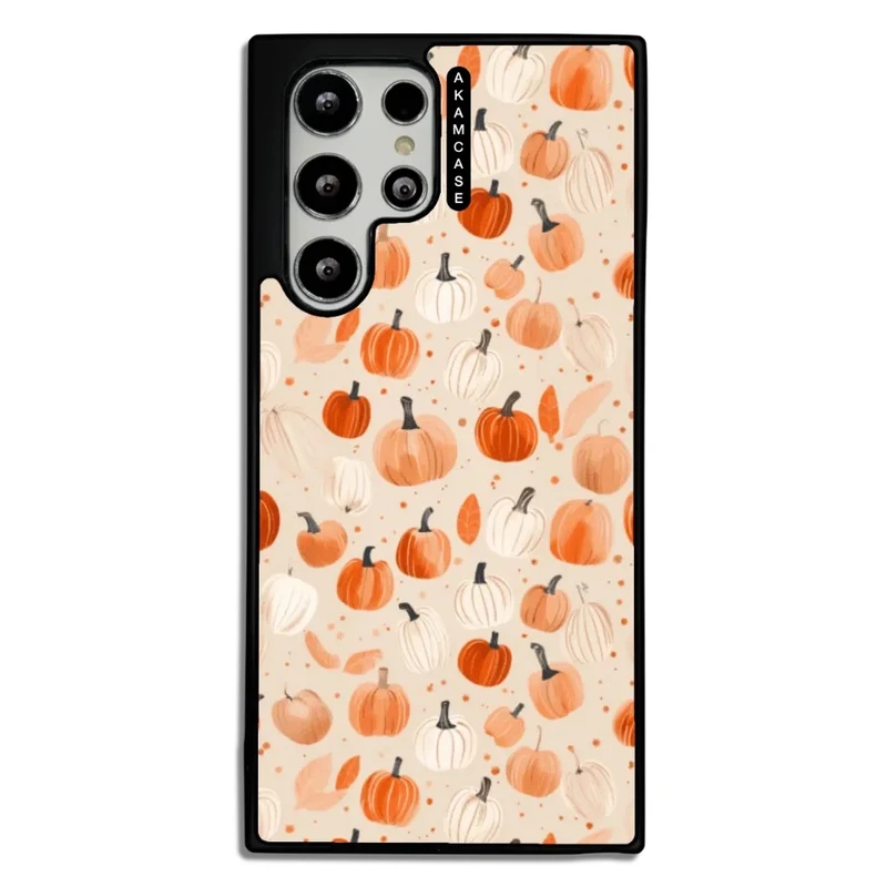 کاور آکام مدل AMC-WSGS22U-PUMPKIN-15 مناسب برای گوشی موبایل سامسونگ Galaxy S22 Ultra