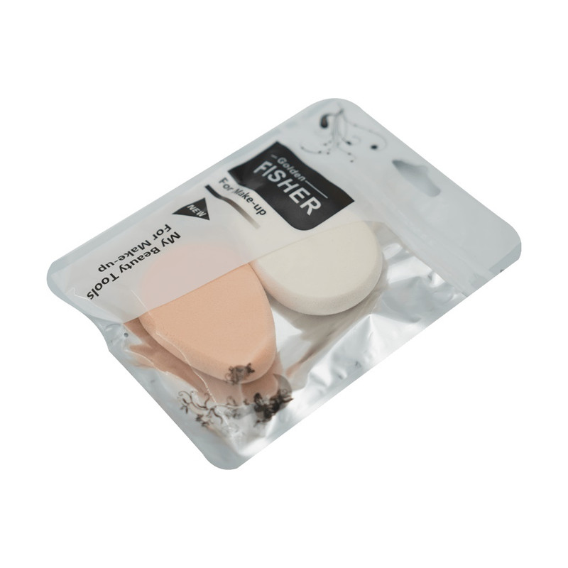 پد آرایشی گلدن فیشر مدل اشکی بسته دو عددی