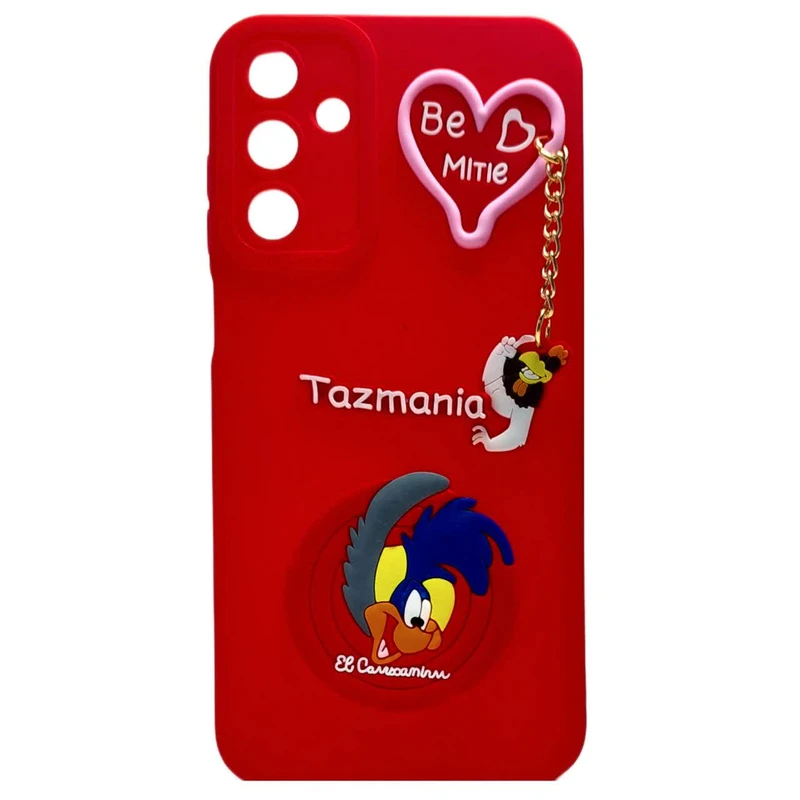 کاور طرح عروسکی مدل انیمیشن 05 مناسب برای گوشی موبایل سامسونگ GALAXY A25 به همراه آویز