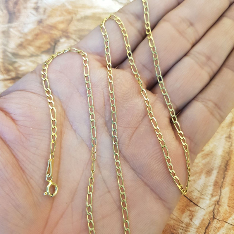 زنجیر نقره زنانه سلین کالا مدل فیگارو کد W3.5 - T50