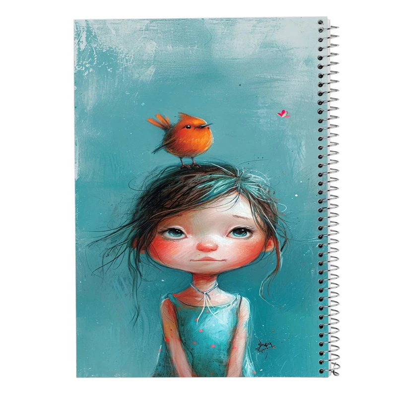 دفتر لیست خرید 50 برگ مدوپد مدل دخترانه کد DF15877