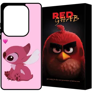  RED GHAB RCHAPN13P Cover For Xiaomi Redmi Note 13 Pro 4G / Poco M6 Pro 4G