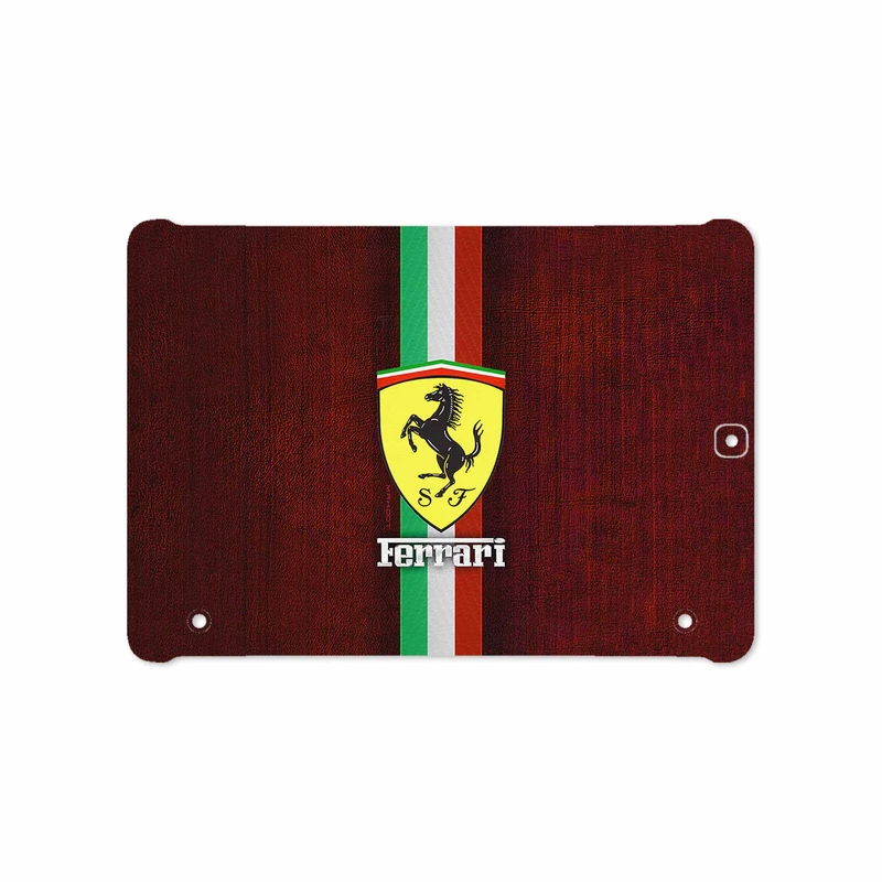 برچسب پوششی ماهوت مدل Ferrari مناسب برای تبلت سامسونگ Galaxy Tab S2 9.7 2016 T819N
