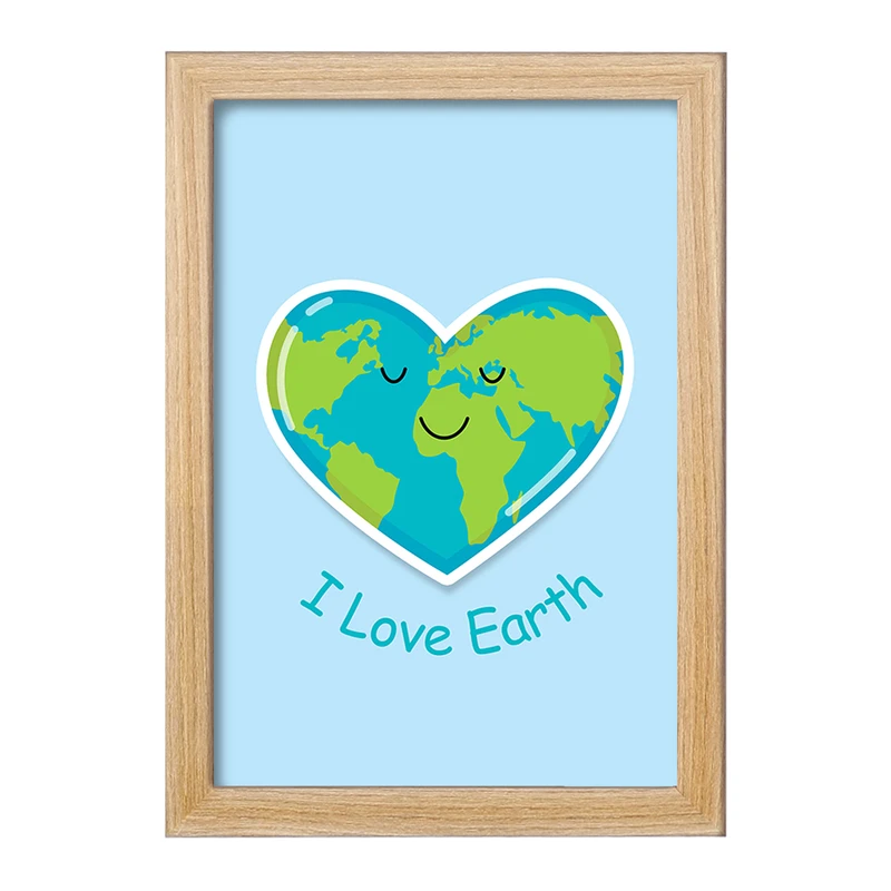 تابلو خندالو مدل حمایت از محیط زیست کد 25909