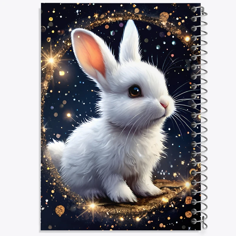 دفتر نقاشی 50 برگ خندالو طرح خرگوش بامزه کد F7215