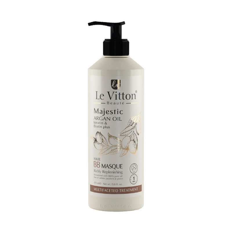 ماسک مو لویتون مدل BB Masque حجم 470 میلی لیتر ماسک مو لویتون مدل BB Masque حجم 470 میلی لیتر