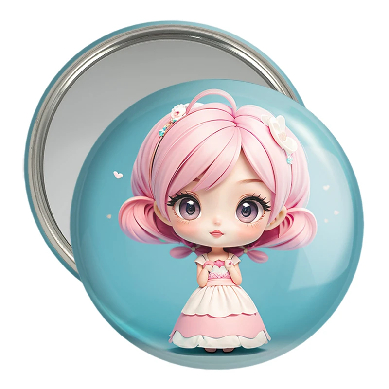 آینه جیبی خندالو مدل دخترانه (Girlish) کد 36886
