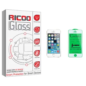 ricoo +HD Ceramics Screen Protector For Apple اپل iPhone 5s