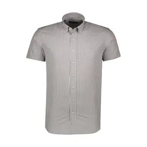 پیراهن آستین کوتاه مردانه کیکی رایکی مدل MBB20169-351