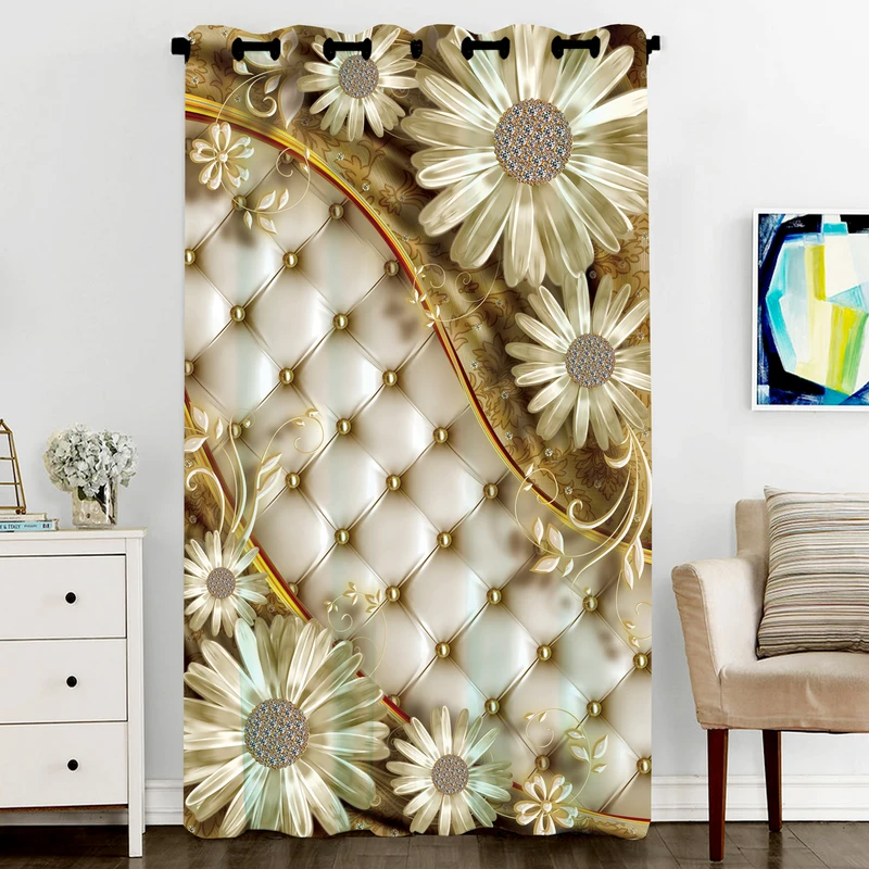 پرده مدل C6-50817 سایز 270x140 سانتی‌متر