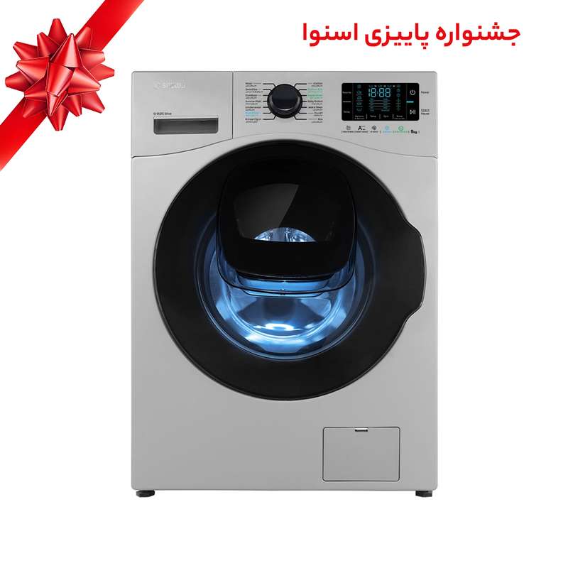 ماشین لباسشویی اتوماتیک اسنوا مدل SWM-F92S ظرفیت 9 کیلوگرم