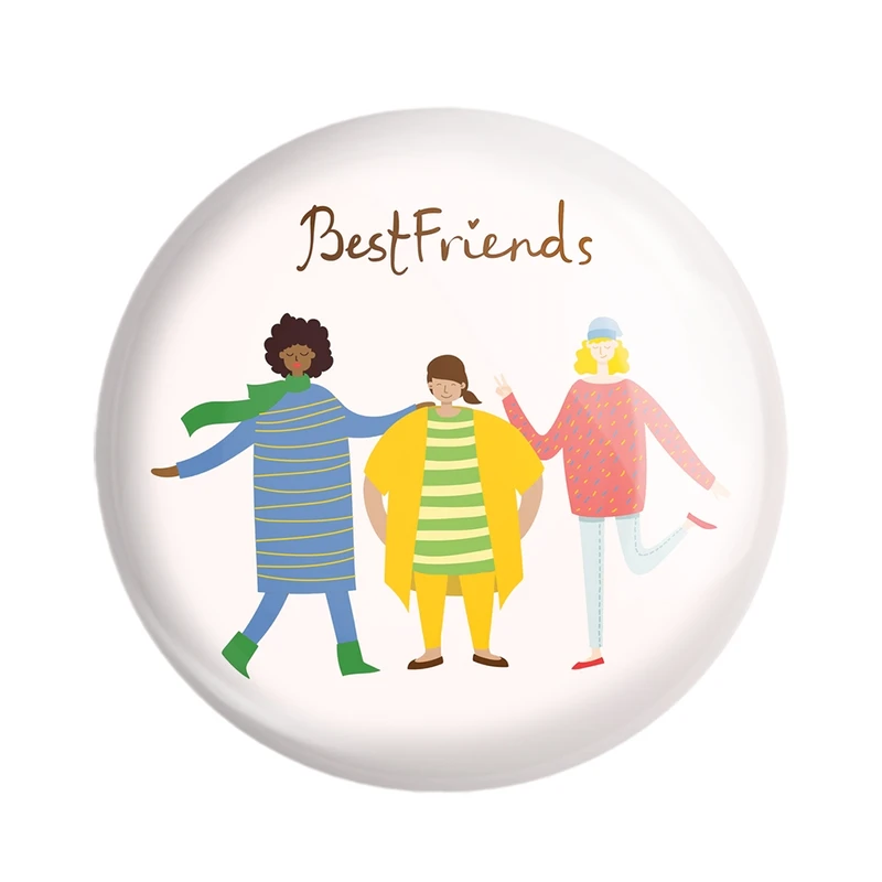مگنت خندالو مدل بهترین دوستان Best Friends کد 29600