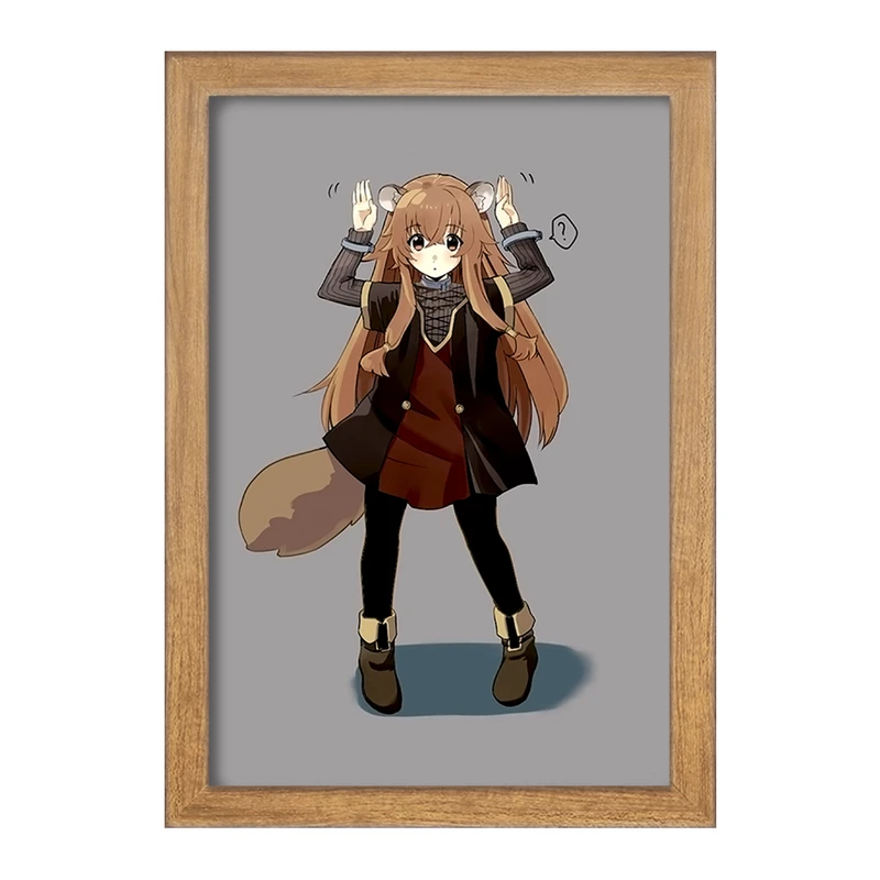 تابلو خندالو مدل رافتالیا انیمه ظهور قهرمان سپر  کد 15958