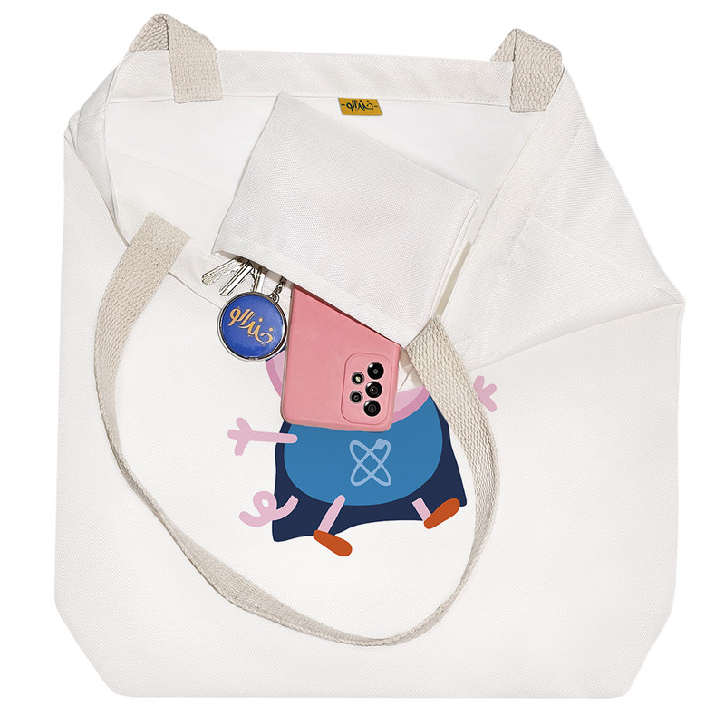 ساک خرید خندالو مدل جورج انیمیشن پپاپیگPeppa کد 2120