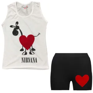 ست تاپ و شلوارک دخترانه کاندید اسپرت مدل 41