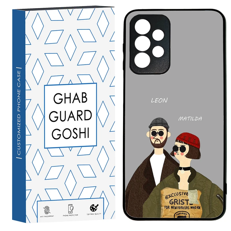 کاور قاب گارد گوشی طرح لئون و ماتیلدا کد TPU-095 مناسب برای گوشی موبایل سامسونگ Galaxy A73