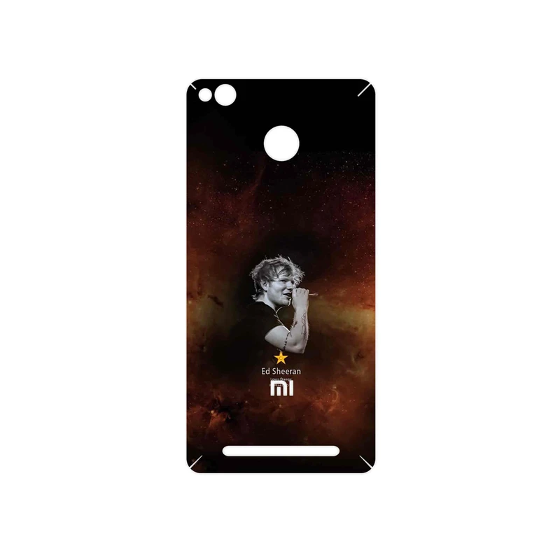 برچسب پوششی ماهوت مدل Ed Sheeran مناسب برای گوشی موبایل شیائومی Redmi 3 Pro