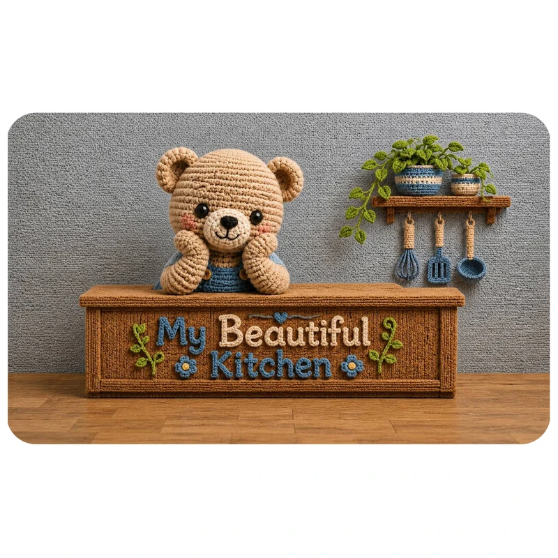 آبگیر کنار سینک مدل سه لایه رویه مخمل طرح آشپزخانه کد 2608