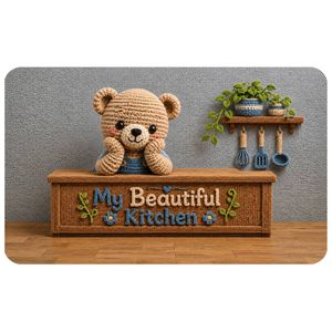 آبگیر کنار سینک مدل سه لایه رویه مخمل طرح آشپزخانه کد 2608