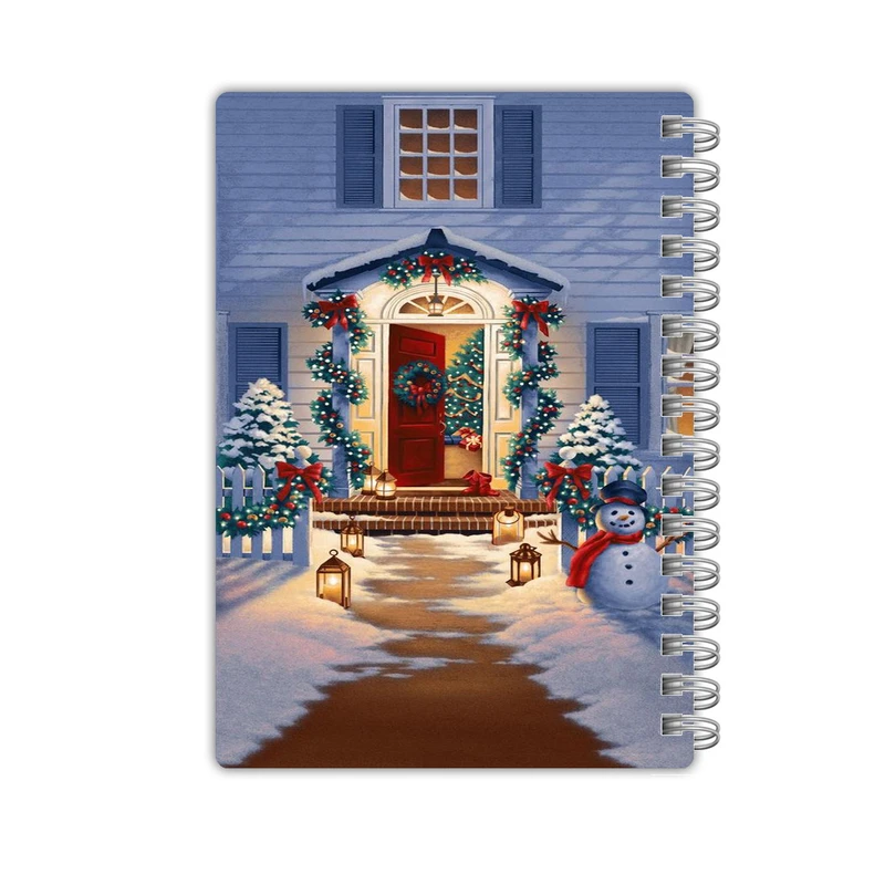 دفترچه یادداشت 40 برگ مدل کریسمس کد 296