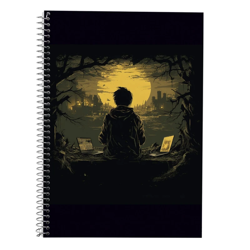 دفتر لغت 50 برگ مدوپد طرح تایتان Titan کد DF11855