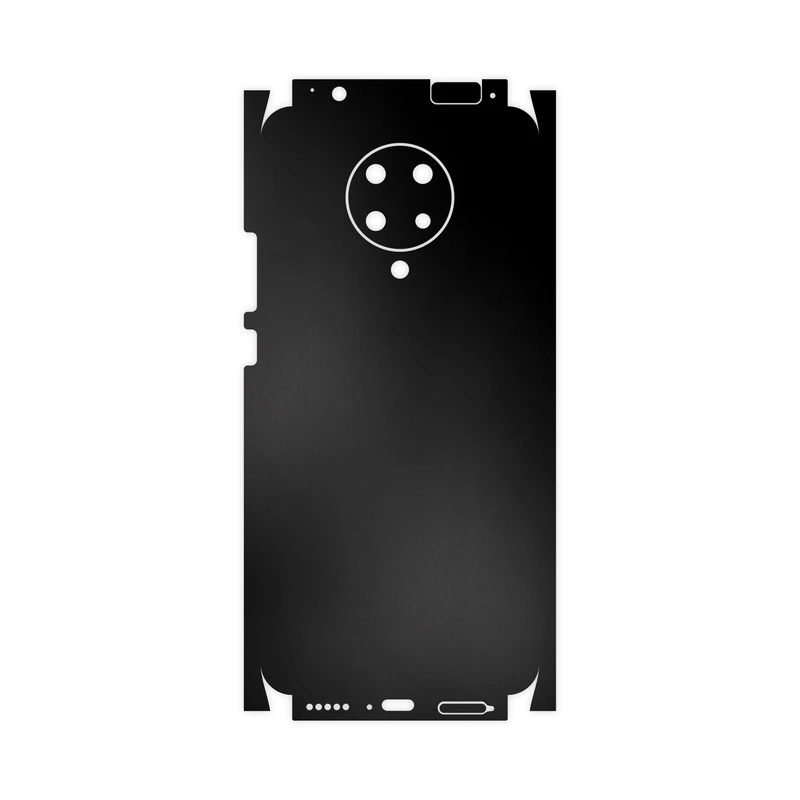 برچسب پوششی ماهوت مدل Black-Matte-FullSkin مناسب برای گوشی موبایل شیائومی Pocophone F2 Pro