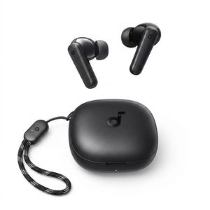 هدفون بلوتوثی انکر مدل SoundCore R50i A3949 بدون قابلیت نویز کنسلینگ، درگاه شارژ USB Type-C، دارای فناوری AI-Enhanced Calls برای کاهش نویز و بهبود مکالمات، مقاوم در برابر رطوبت و عرق