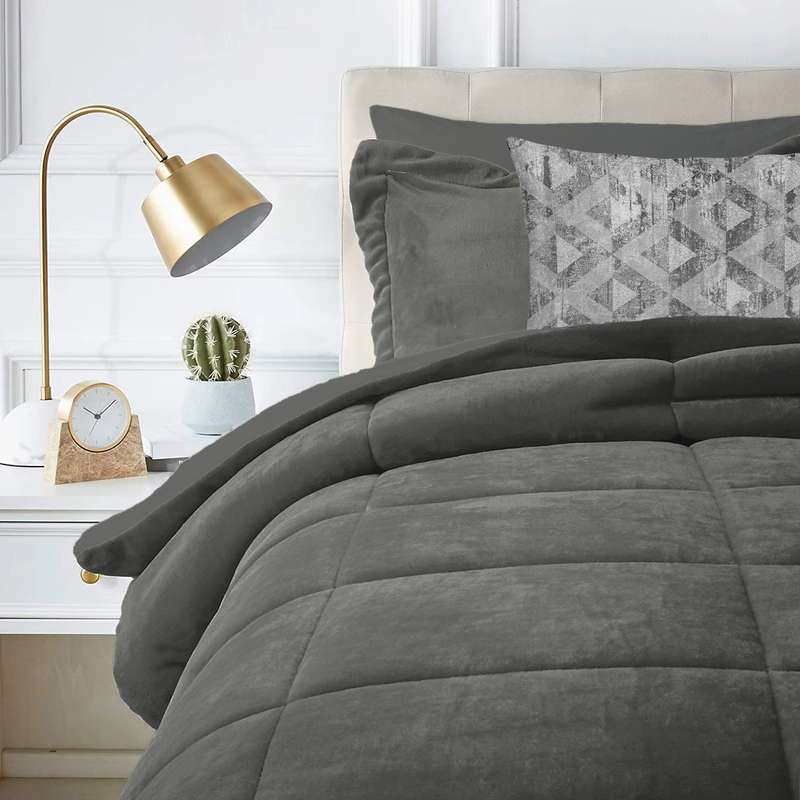 سرویس روتختی دو نفره 7 تکه نوپه هوم مدل MKK24 M67 کتان مخمل