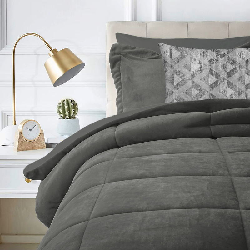 سرویس روتختی دو نفره 7 تکه نوپه هوم مدل MKK24 M67 کتان مخمل