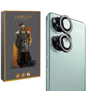 محافظ لنز دوربین رینگی هاپلایت مدل Diamond Protector HL مناسب برای گوشی موبایل شیائومی Poco F6