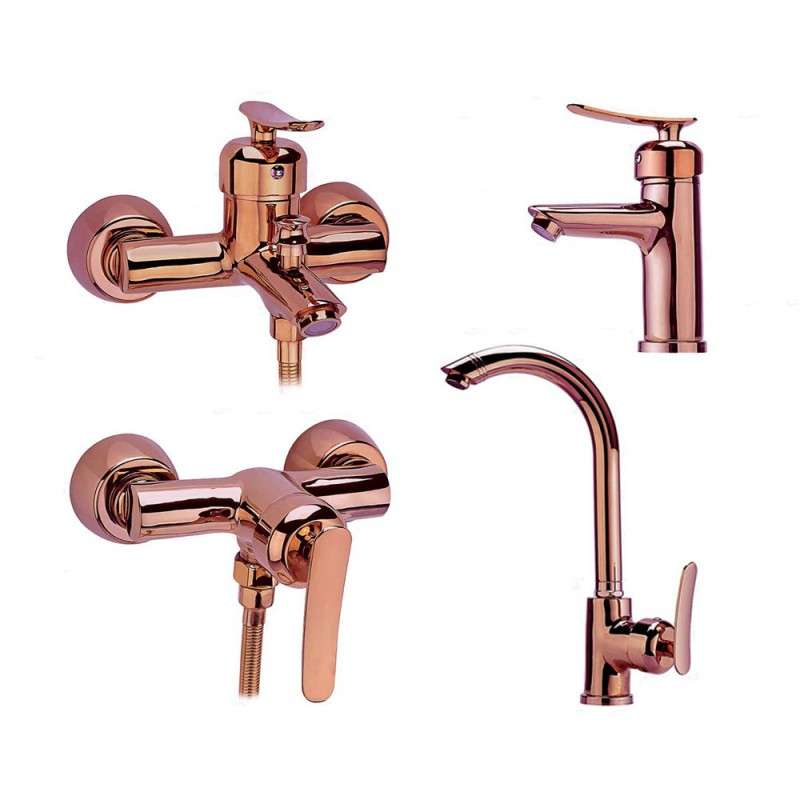 ست شیرآلات فیروزه مدل رویال