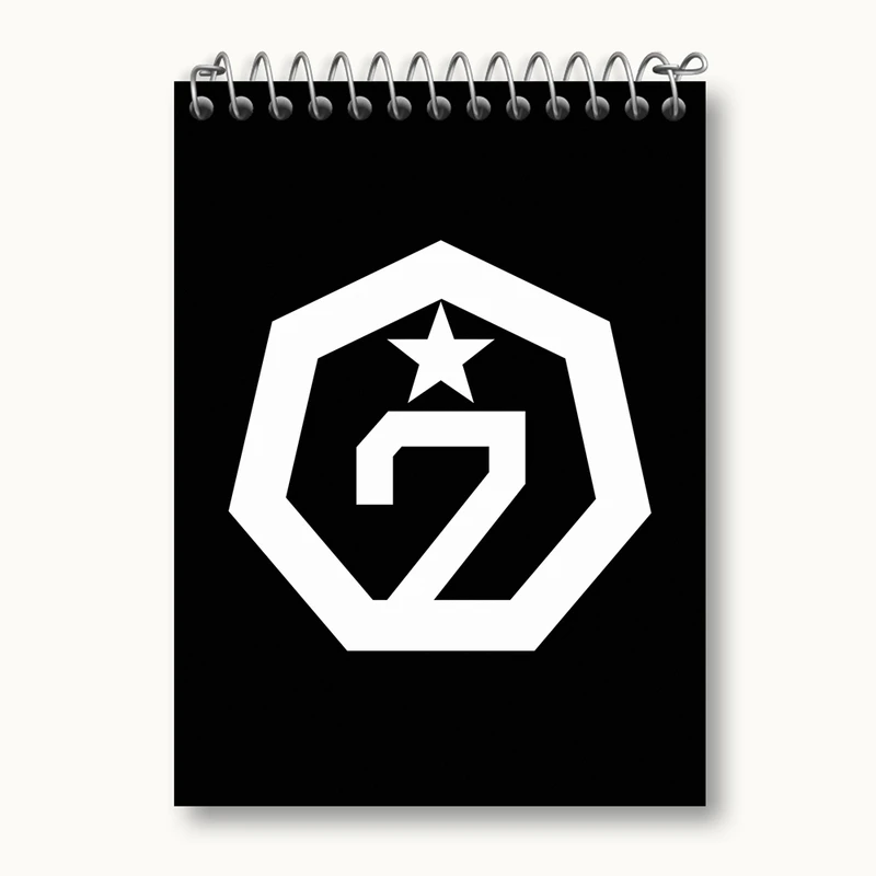 دفتر یادداشت 50 برگ خندالو مدل گروه گات سون GOT7 کد 11639