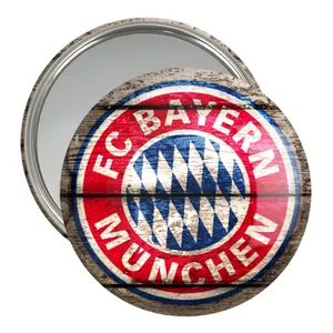 آینه جیبی خندالو مدل باشگاه بایرن مونیخ Bayern Munich  کد 2052