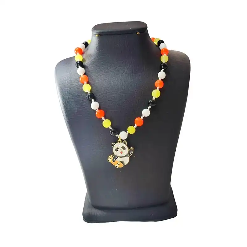 گردنبند دخترانه مدل پاندا