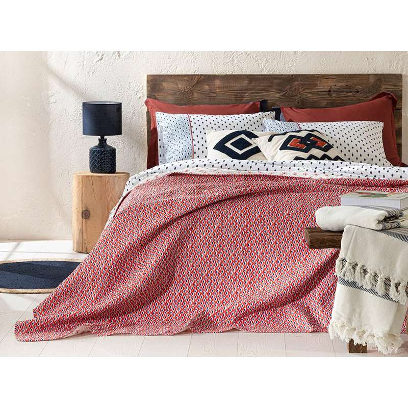 روتختی انگلیش هوم مدل Coastal Bliss یک نفره سایز 160×220 سانتی متر روتختی انگلیش هوم مدل Coastal Bliss یک نفره سایز 160×220 سانتی متر
