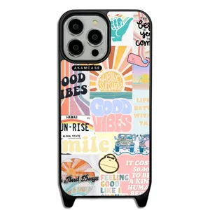 AKAM AMCWLA13PROMAX-GOOD VIBES12 Cover For Apple iPhone 13 Pro Max