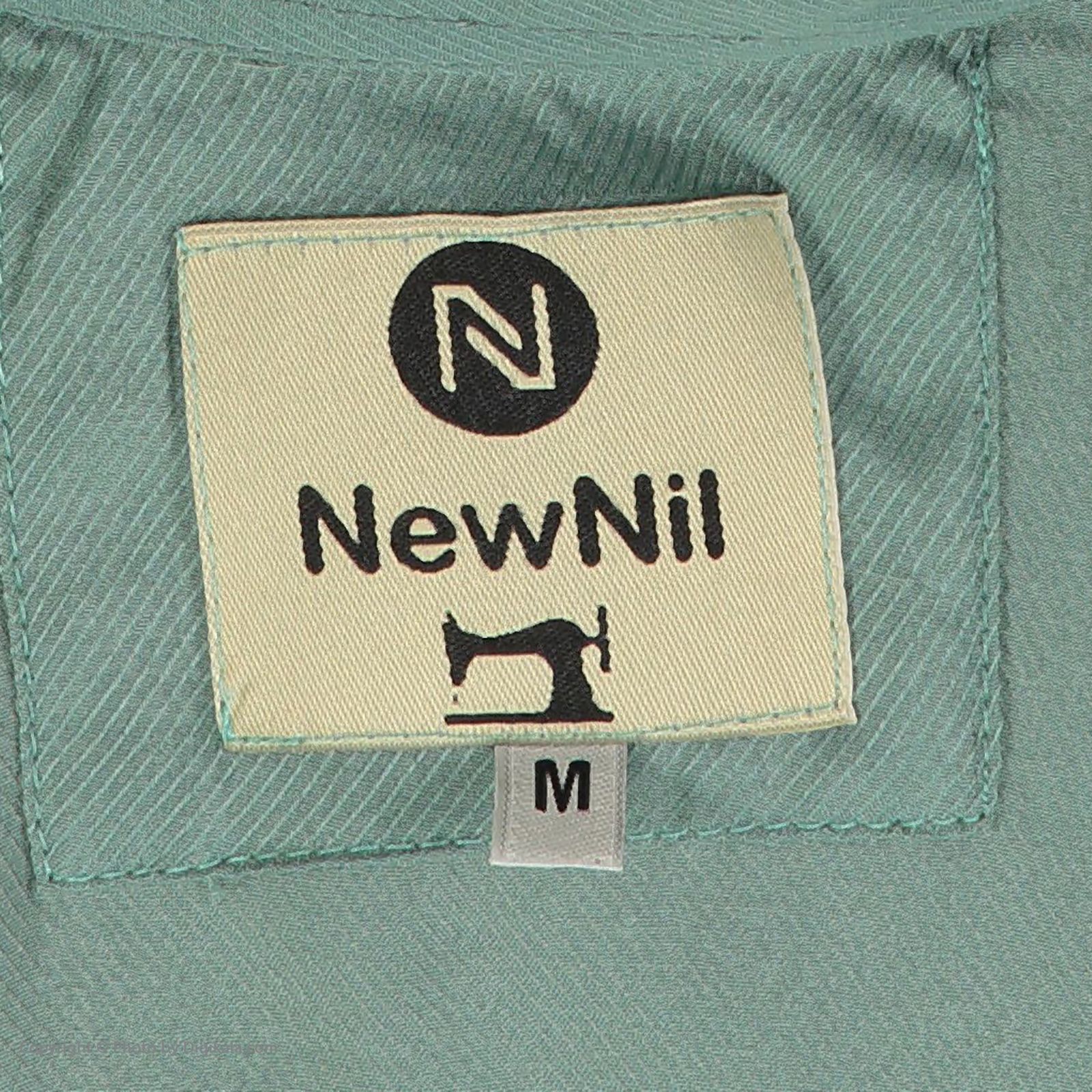 پیراهن آستین کوتاه مردانه نیو نیل مدل PM102-Blue -  - 6