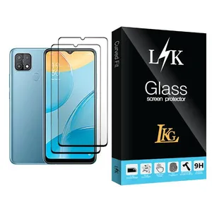 LKG LK Glass MIX002 Screen Protector For Oppo A15 Pack Of 2