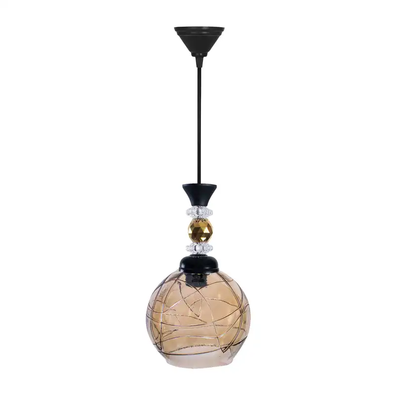 لوستر تک شعله مدل شکوفه کد S60