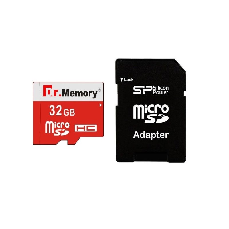 کارت حافظه microSDHC دکتر مموری مدل DR2021RVR کلاس 10استاندارد HC ظرفیت 32 گیگابایت به همراه آداپتور SD