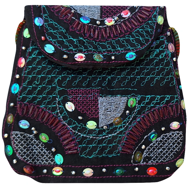 کیف گردنی سوزن دوزی کد KFSOOZ77