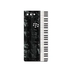 MAHOOT  Piano-Instrument Cover Sticker for BlackBerry Key 2