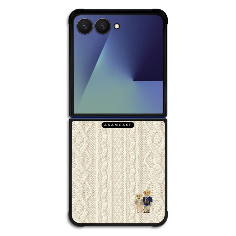 کاور آکام مدل AMC-WSGZFLIP7-TRICOT-10 مناسب برای گوشی موبایل سامسونگ Galaxy Z Flip 7