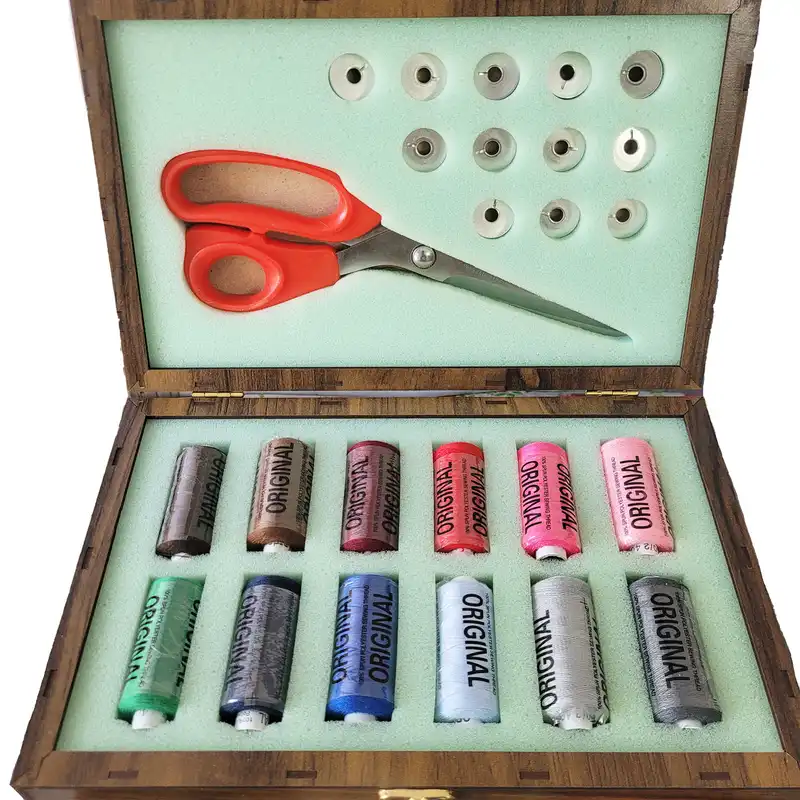 جعبه ابزار خیاطی مدل حرفه ای مجموعه 40 عددی