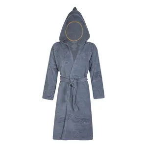 حوله پالتویی کودک وروجک مدل پت و مت کد 134 سایز 100 