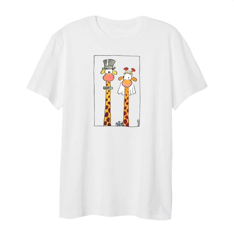 تی شرت لانگ زنانه مدل زرافه کد ۸