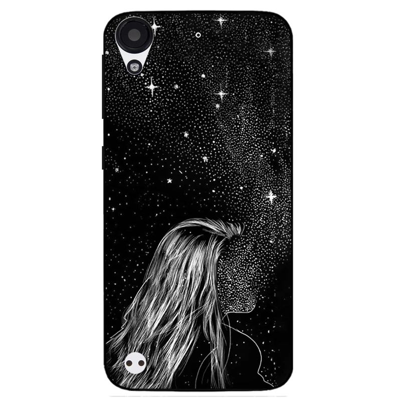 کاور مگافون طرح دخترانه مدل 8264 مناسب برای گوشی موبایل اچ تی سی Desire 530