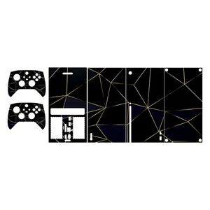 برچسب کنسول بازی Xbox series x طرح polygon 09 مجموعه 5 عددی