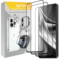 محافظ صفحه نمایش اسپریگ مدل FLLSP مناسب برای گوشی موبایل سامسونگ Galaxy S24 Fe / A36 / A56 بسته سه عددی